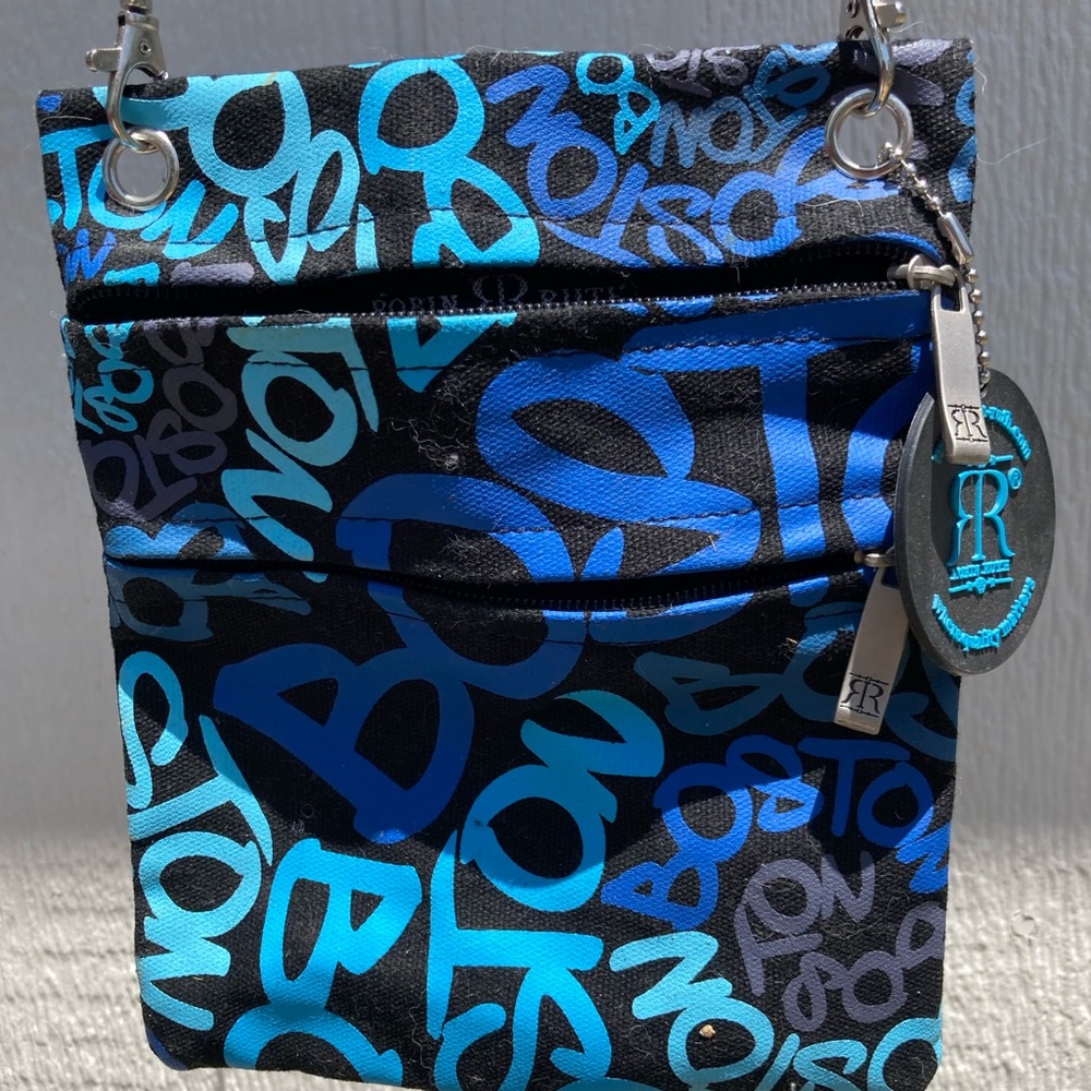Vintage Robin Ruth Boston Shoulder Crossbody Bag Purse Souvenir NWOT